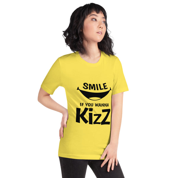 Premium-T-Shirt "Smile, if you wanna Kizz"