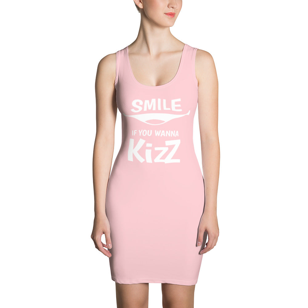 Stretch-Kleid "Smile, if you wanna Kizz"