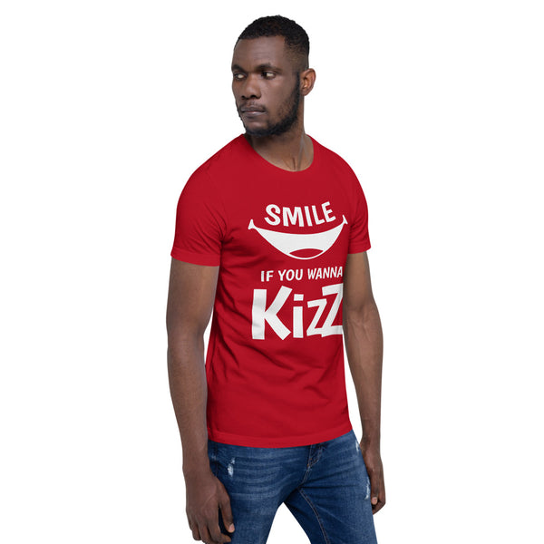 Premium-T-Shirt "Smile, if you wanna Kizz"