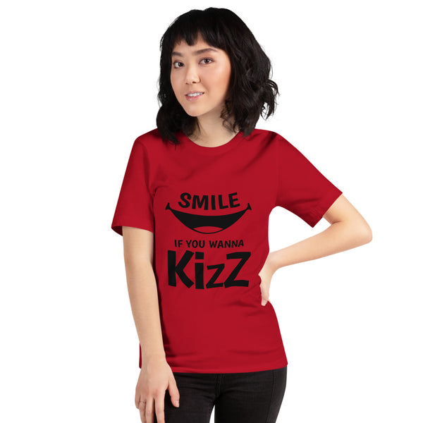 Premium-T-Shirt "Smile, if you wanna Kizz"