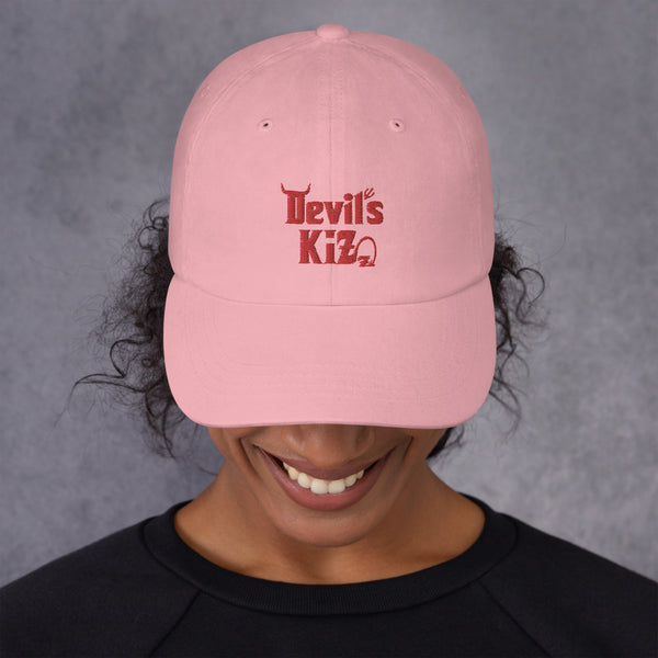 Dad-Hat "Devil´s Kizz" - rot