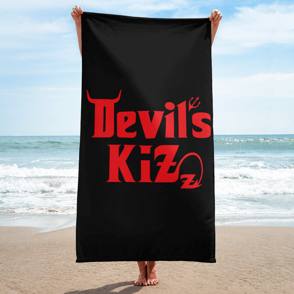 Handtuch Devil´s Kizz schwarz