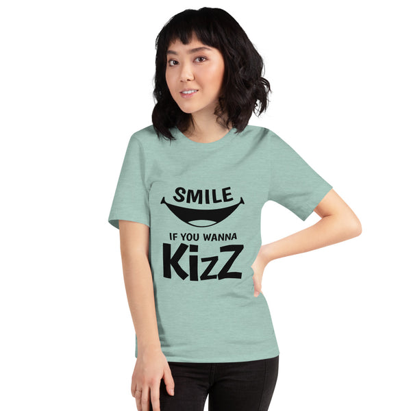 Premium-T-Shirt "Smile, if you wanna Kizz"