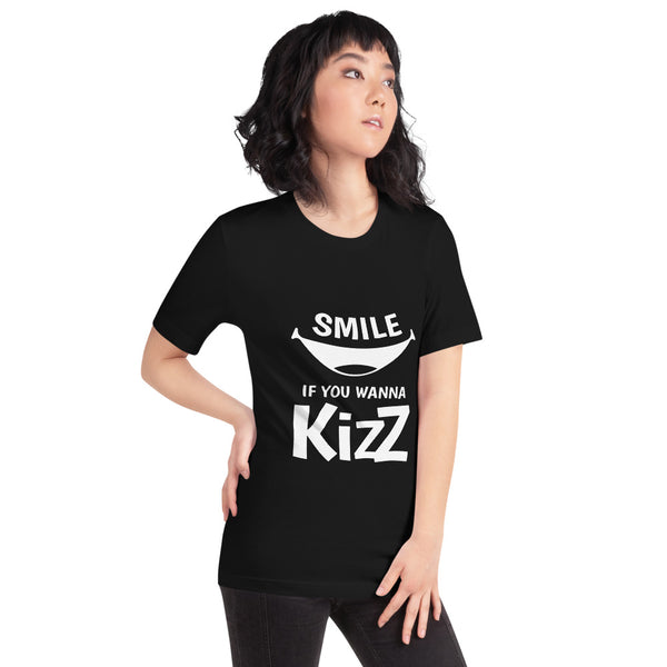 Premium-T-Shirt "Smile, if you wanna Kizz"