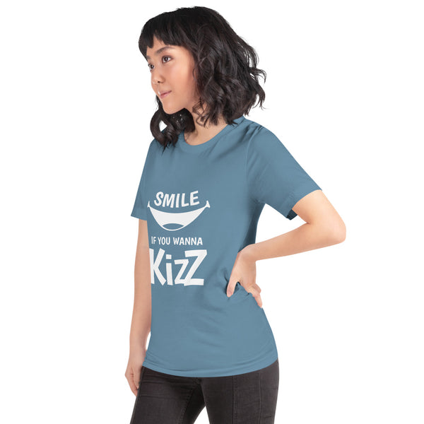 Premium-T-Shirt "Smile, if you wanna Kizz"