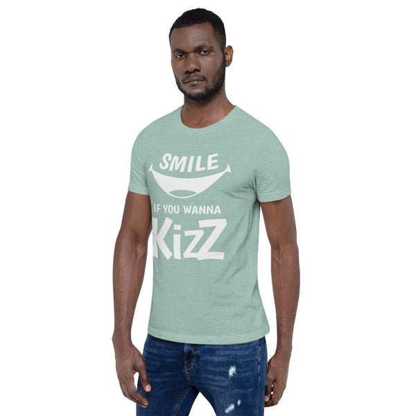 Premium-T-Shirt "Smile, if you wanna Kizz"