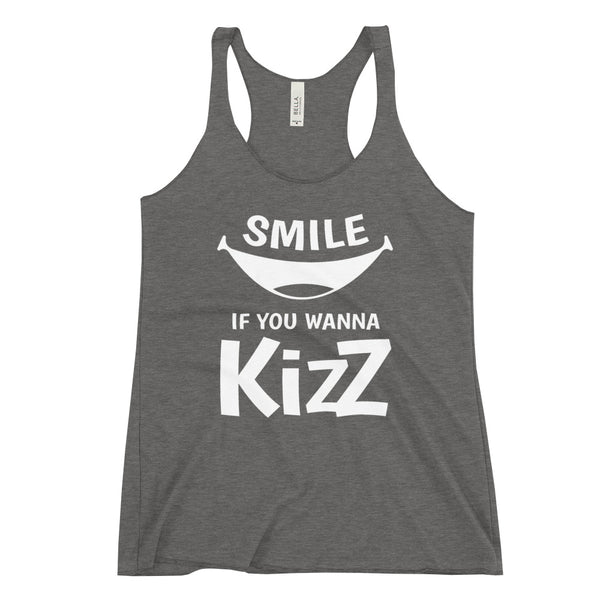 Racerback Tank "Smile, if you wanna Kizz"