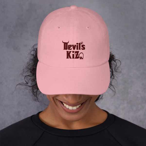 Dad-Hat "Devil´s Kizz" - maroon