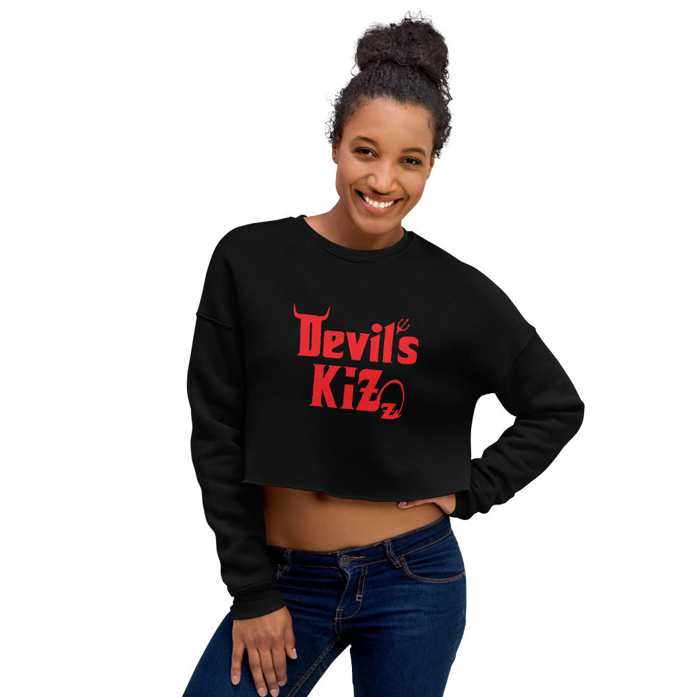 Crop-Sweatshirt "Devil´s Kizz"