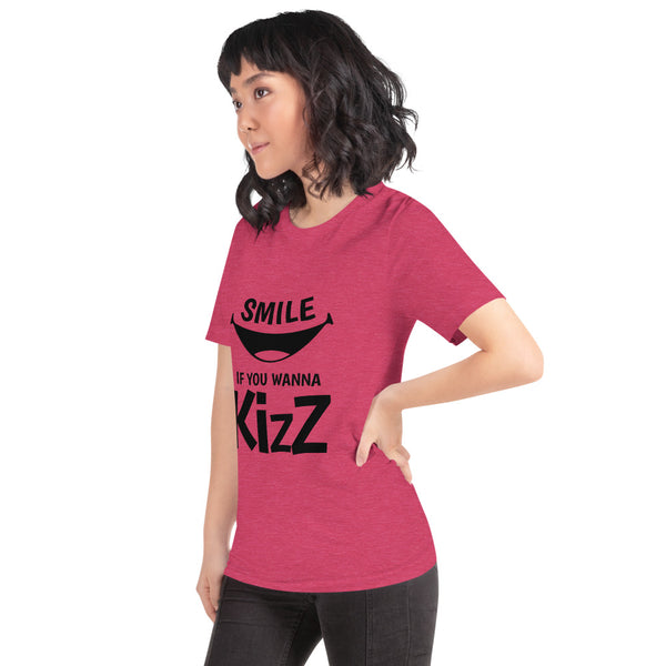 Premium-T-Shirt "Smile, if you wanna Kizz"