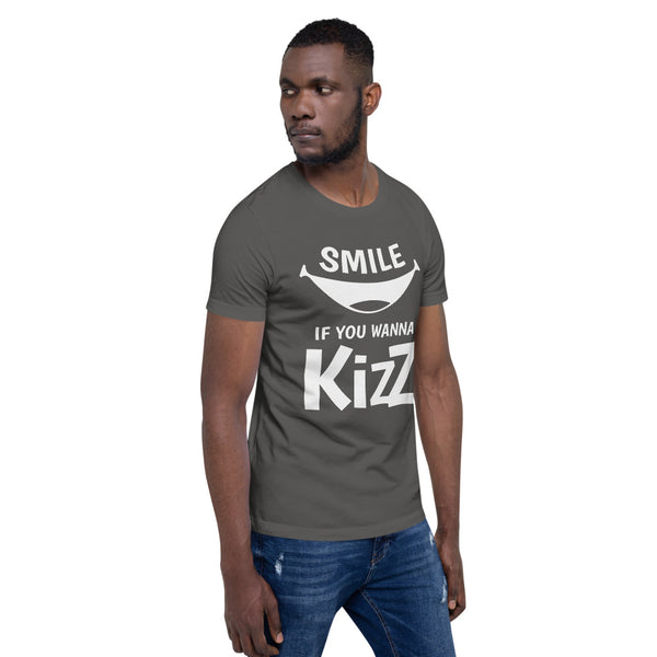 Premium-T-Shirt "Smile, if you wanna Kizz"