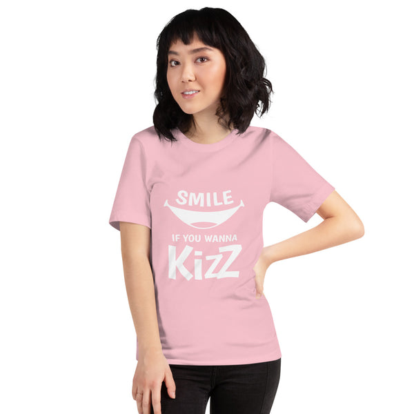 Premium-T-Shirt "Smile, if you wanna Kizz"