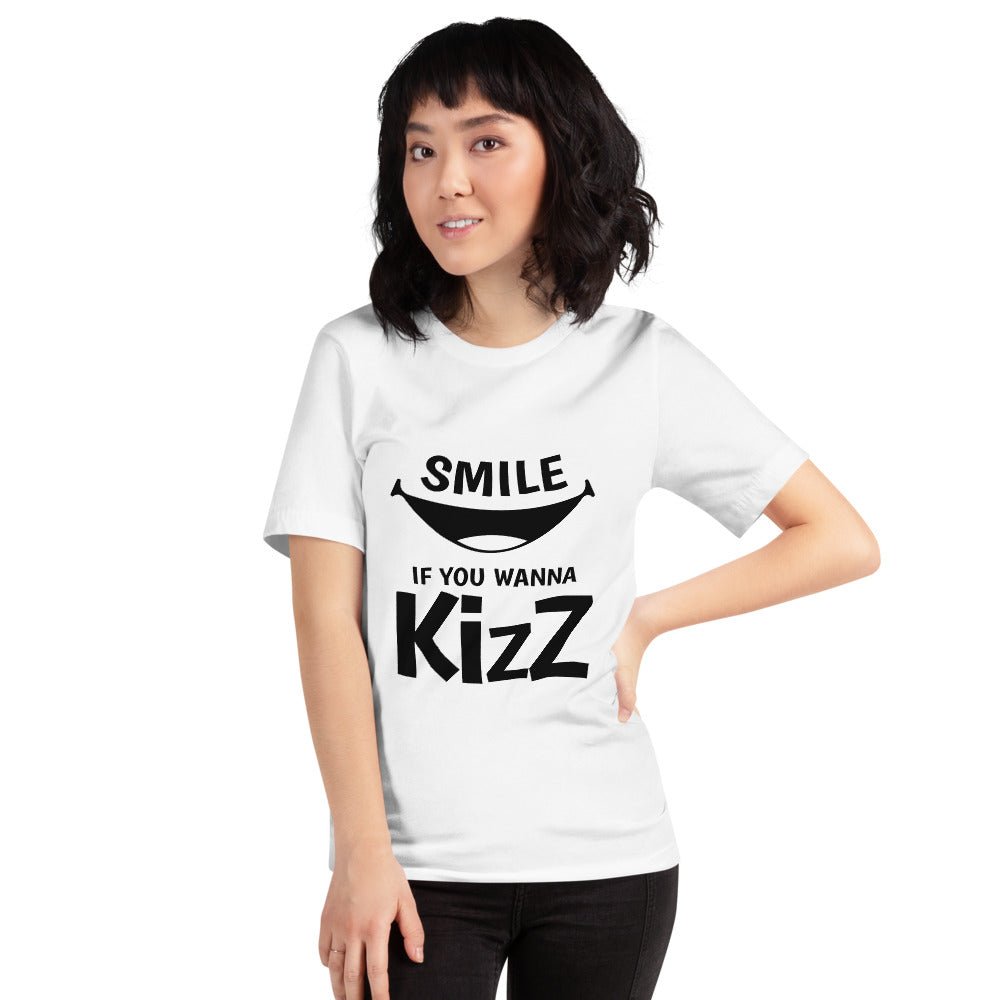 Premium-T-Shirt "Smile, if you wanna Kizz"