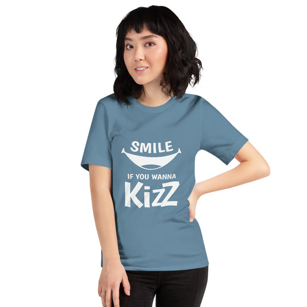 Premium-T-Shirt "Smile, if you wanna Kizz"