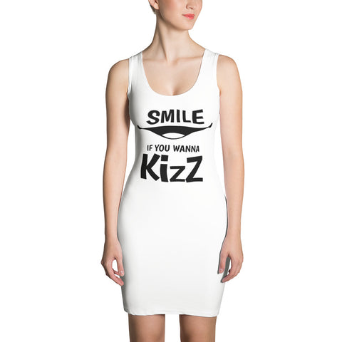 Stretch-Kleid "Smile, if you wanna Kizz"