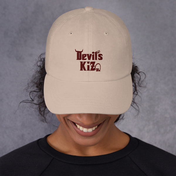 Dad-Hat "Devil´s Kizz" - maroon