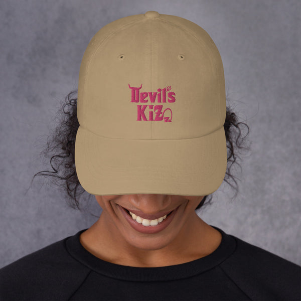 Dad-Hat "Devil´s Kizz" - pink