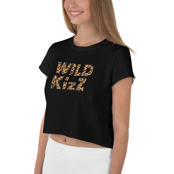 Crop-T-Shirt "WildKizz"