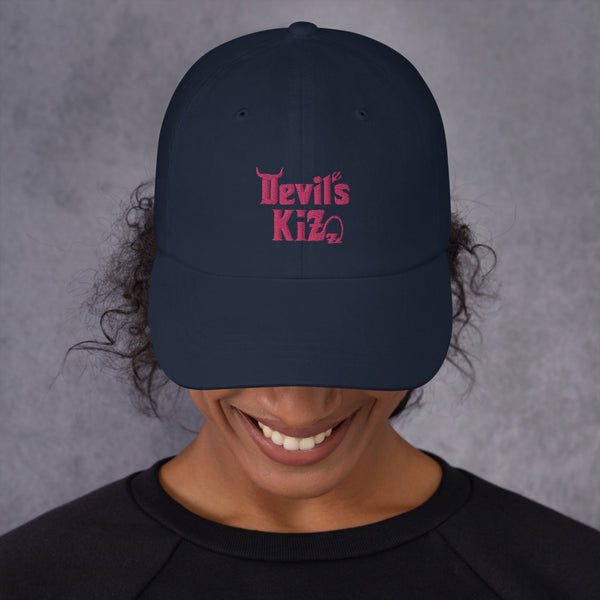 Dad-Hat "Devil´s Kizz" - pink