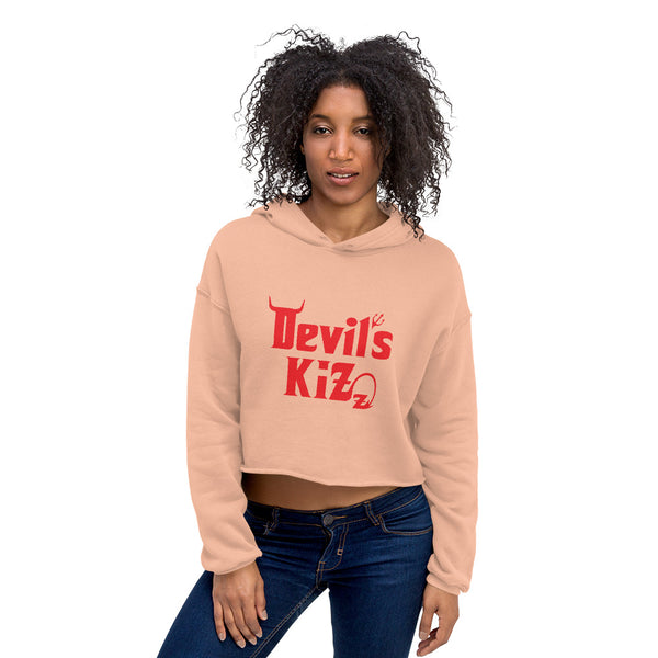 Cropped Hoodie "Devil´s Kizz"