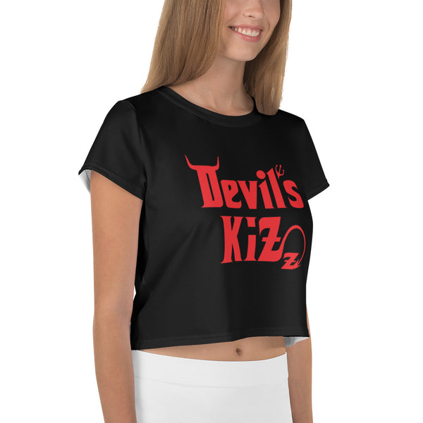 Crop-T-Shirt "Devil´s Kizz"