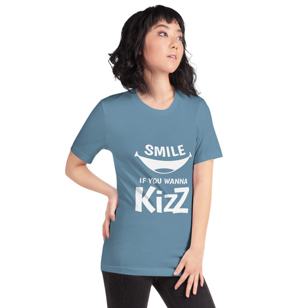 Premium-T-Shirt "Smile, if you wanna Kizz"