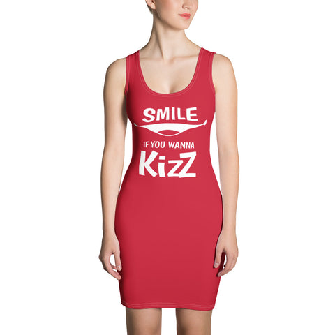 Stretch-Kleid "Smile, if you wanna Kizz"