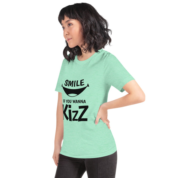 Premium-T-Shirt "Smile, if you wanna Kizz"