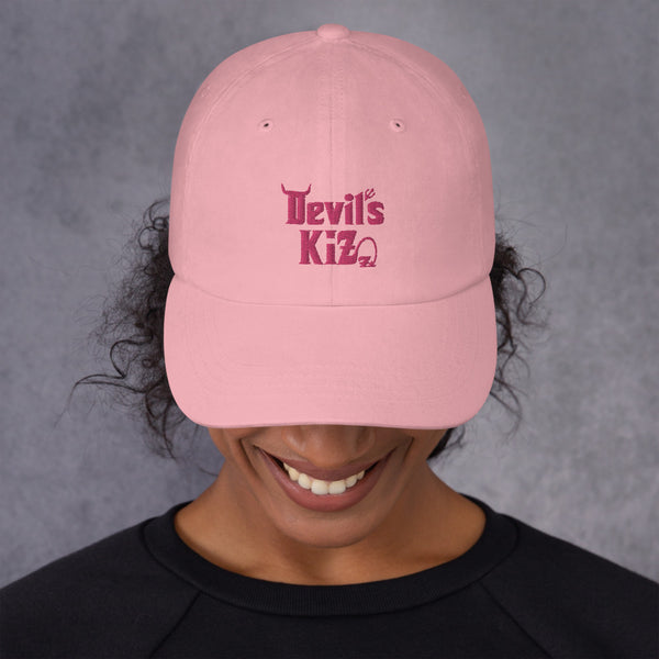 Dad-Hat "Devil´s Kizz" - pink