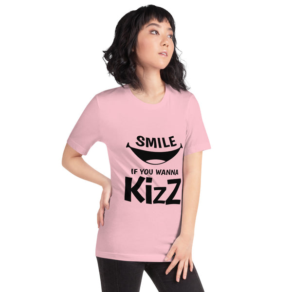 Premium-T-Shirt "Smile, if you wanna Kizz"