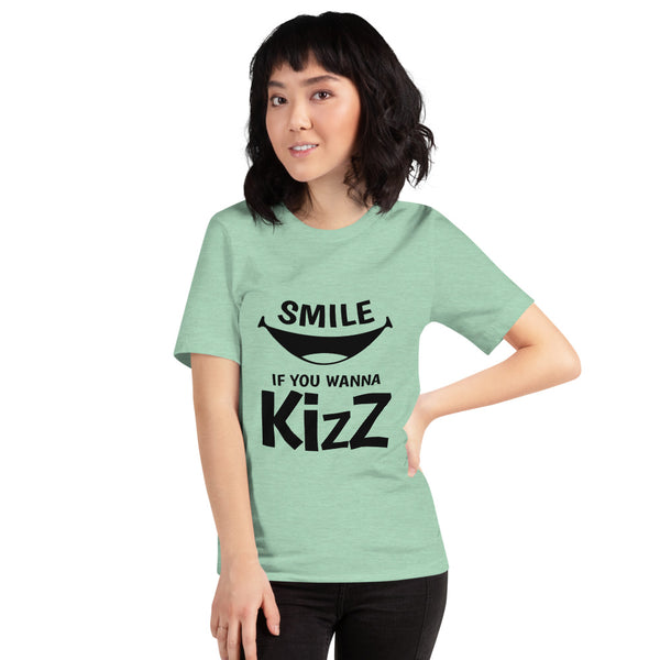 Premium-T-Shirt "Smile, if you wanna Kizz"