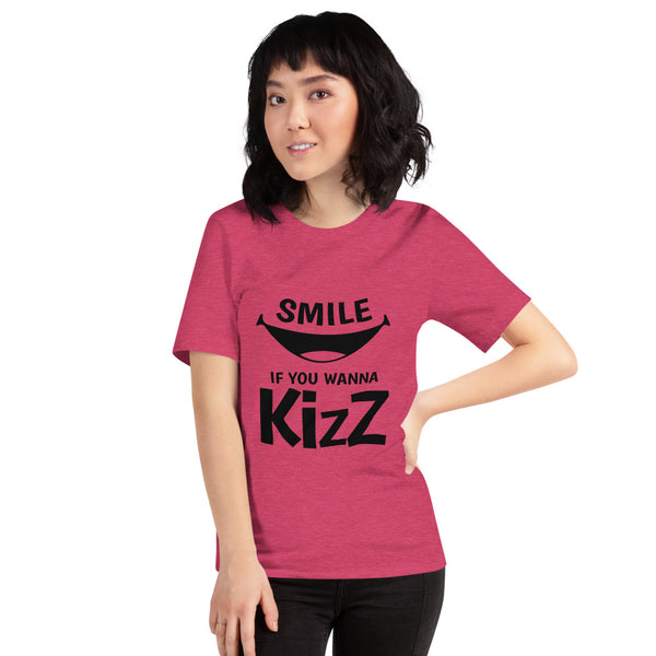 Premium-T-Shirt "Smile, if you wanna Kizz"